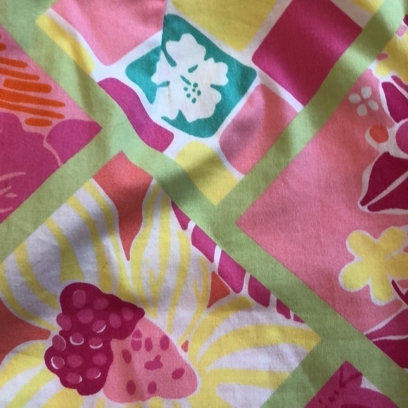 Lilly Pulitzer Colorful Capris Size 6 Diamondhead vintage - Picture 6 of 6